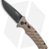 Boker Plus Strike Drop Point Automatic Knife Coyote Brown (3.25" Black SW) -Knife Shop Boker Plus Strike drop point coyote brown black sw BHQ 67882 er jr