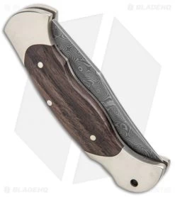 Boker Scout 150th Anniversary Damascus Series Lockback Knife (4.1" Satin) -Knife Shop Boker Scout 150th Anniversary Damascus Series LB Satin 115120DAM BHQ 94341 jr side