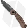 Boker Thunder Storm Automatic Knife Coyote Brown Aluminum (2.9" Blackwash AUS-8) -Knife Shop Boker Thunder Storm Auto Coyote Blak SW BHQ 110586 jr