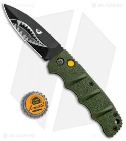 Boker Warhawk Kalashnikov Dagger Automatic Knife Green (3.25" Black D2) -Knife Shop Boker Warhawk Kalashnikov Dagger Auto Black 01KALS41NSOI BHQ 92862 jr bottlecap