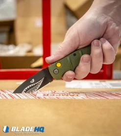 Boker Warhawk Kalashnikov Dagger Automatic Knife Green (3.25" Black D2) -Knife Shop Boker Warhawk Kalashnikov Dagger Automatic Knife Black BHQ92862 kp in a box hand web