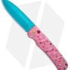 Boker XXL Kalashnikov Exclusive Dessert Warrior Automatic Knife (4.75" Blue) -Knife Shop Boker XXL Kalashnikov Auto Dessert Warrior BHQ Exclusive Pink Blue BHQ 126276 jr
