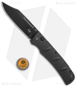 Boker XXL Kalashnikov Bowie Automatic Knife (4.75" Black D2) -Knife Shop Boker XXL Kalashnikov Bowie Auto Black BHQ 99623 jr bottlecap