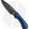 Bradford Knives Guardian3 Knife 3D Black/Blue G-10 (3.5" False Edge DLC) -Knife Shop Bradford Guardian3 False Edge DLC G 10 Blue Black 3FE 113B BHQ 68221 jr 2