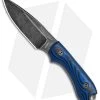 Bradford Knives Guardian3 Fixed Blade 3D Blk/Blue G-10 (False Edge/M390/Nimbus) -Knife Shop Bradford Guardian3 False Edge M390 Nimbus 3D G 10 Blue Black 3FE 113N BHQ 68172 jr 2