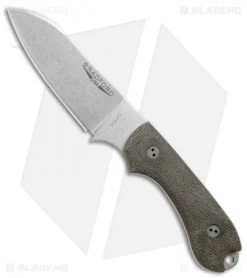 Bradford Knives Guardian3 Fixed Blade 3D OD Green Micarta (Sheepsfoot/M390/SW)