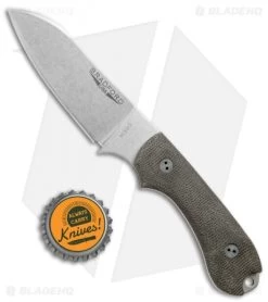Bradford Knives Guardian3 Fixed Blade 3D OD Green Micarta (Sheepsfoot/M390/SW) -Knife Shop Bradford Guardian3 Sheepsfoot 3D OD Green Micarta SW 3SF 102 BHQ 71102 jr bottlecap