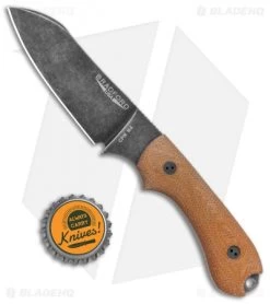 Bradford Guardian3 Sheepsfoot Fixed Blade Knife 3D Natural (3.5" Nimbus M4) -Knife Shop Bradford Knives 3D Natural Guardian 3 Sheepsfoot Nimbus BHQ 135572 jr bottlecap