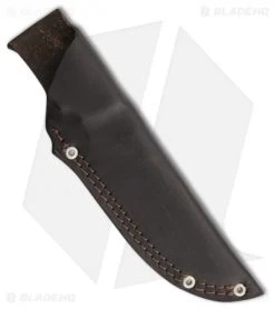 Bradford Knives Guardian4 Knife 3D Black Micarta (False Edge/N690/Satin) -Knife Shop Bradford Knives Guardian 4 3d black micarta false edge satin BHQ 40934 er sheath