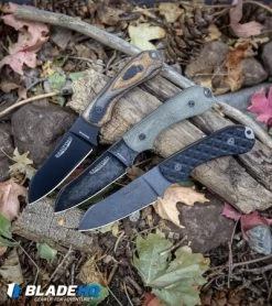 Bradford Knives Guardian3 Fixed Blade Black G-10 (3.5" Stonewash) -Knife Shop Bradford Knives Guardian3 Fixed Blade 3D G Wood Brown V4E Black BHQ 94517 kp woods web