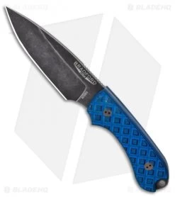 Bradford Knives Guardian3 Fixed Blade Black/Blue G-10 (Sabre/M390/Nimbus)