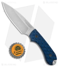 Bradford Knives Guardian3 Fixed Blade Knife Blue/Black G-10 (3.5" SW MagnaCut) -Knife Shop Bradford Knives Guardian3 Knife Textured Blue Black Sabre MagnaCut SW BHQ 177389 jr bottlecap