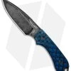 Bradford Knives Guardian3 Knife Textured Black/Blue (3.5" False Edge Nimbus) -Knife Shop Bradford Knives Guardian3 Textured Black Blue Black Stonewash False Edge Nimbus BHQ 176227 jr