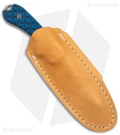 Bradford Knives Guardian3 Knife Textured Black/Blue (3.5" False Edge Nimbus) -Knife Shop Bradford Knives Guardian3 Textured Black Blue Black Stonewash False Edge Nimbus BHQ 176227 jr sheath