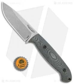 Bradford Knives Guardian 4.5 Fixed Blade 3D Black Micarta (4" Sabre SW ) -Knife Shop Bradford Knives Guardian4.5 Fixed 3D Black Micarta Sabre SW BRAD45S101 BHQ 91364 jr bottlecap