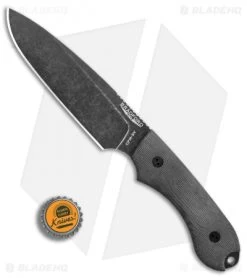 Bradford Knives Guardian5 Knife 3D Black Micarta (5.5" Sabre Nimbus) -Knife Shop Bradford Knives Guardian5 3D Black Micarta Sabre Nimbus BHQ 85264 er bottlecap