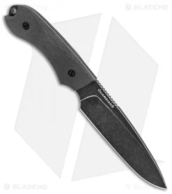 Bradford Knives Guardian5 Knife 3D Black Micarta (5.5" Sabre Nimbus) -Knife Shop Bradford Knives Guardian5 3D Black Micarta Sabre Nimbus BHQ 85264 er side