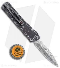 Brian Tighe Custom Small Twist Tighe Dagger OTF Fat CF (2.75" Damasteel) -Knife Shop Brian Tighe Custom Small Twist Tighe Dagger OTF Fat Carbon Damasteel BHQ 115794 jr bottlecap
