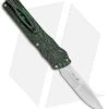 Brian Tighe Custom Twist Tighe Clip Point OTF Green Fat CF (3.75" Satin) -Knife Shop Brian Tighe Custom Twist Tighe CP Green Fat Carbon Hand Satin BHQ 115785 jr
