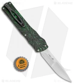 Brian Tighe Custom Twist Tighe Clip Point OTF Green Fat CF (3.75" Satin) -Knife Shop Brian Tighe Custom Twist Tighe CP Green Fat Carbon Hand Satin BHQ 115785 jr bottlecap