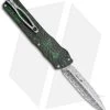 Brian Tighe Custom Twist Tighe Dagger OTF Green Fat CF (3.75" Damasteel) -Knife Shop Brian Tighe Custom Twist Tighe Dagger Green Fat Carbon Damasteel BHQ 115800 jr