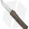 Brian Tighe Custom Twist Tighe Tanto D/A OTF Automatic Knife (3.6" Hand Satin) -Knife Shop Brian Tighe Custom Twist Tighe Tanto DA OTF Auto Hand Satin BHQ 94375 jr