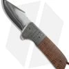Burr Oak Knives Rule 9 Harpoon Flipper Knife Oak/Damascus (3.75" San Mai) -Knife Shop Burr Oak Knives Rule 9 harpoon oak damascus san mai BHQ 71613 er