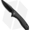 CIVIVI Baklash Flipper Liner Lock Knife G-10/CF (3.5" Black Stonewash) C801I -Knife Shop CIVIVI Baklash Flipper LL Black CF Black SW C801I BHQ 103161 jr
