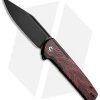 CIVIVI Cachet Frame Lock Knife Red & Black G-10 (2.34" Blackwashed) C20041C-1 -Knife Shop CIVIVI Cachet FL Red Black G 10 Black Wash BHQ 175658 jr