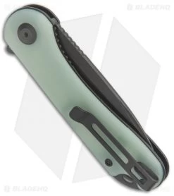 CIVIVI Elementum Liner Lock Knife Natural G-10 (2.9" Black Stonewash S35VN) -Knife Shop CIVIVI Elementum LL Natural G 10 Black SW C907O BHQ 113480 jr side