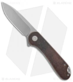 CIVIVI Elementum Liner Lock Knife Copper (2.9" Stonewash)