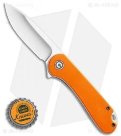 CIVIVI Elementum Liner Lock Knife Orange G-10 (2.9" Satin D2) C907R -Knife Shop CIVIVI Elementum Liner Lock Knife Orange G 10 2.9 Satin D2 C907R BHQ 114182 LS Bottlecap