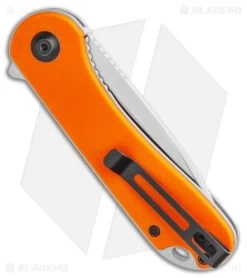 CIVIVI Elementum Liner Lock Knife Orange G-10 (2.9" Satin D2) C907R -Knife Shop CIVIVI Elementum Liner Lock Knife Orange G 10 2.9 Satin D2 C907R BHQ 114182 LS Side