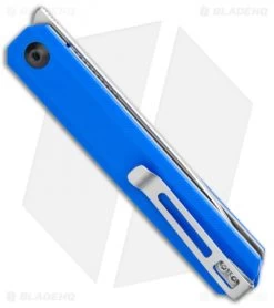 CIVIVI Exarch Liner Lock Knife Blue G-10 (3.22" Satin) C2003B -Knife Shop CIVIVI Exarch LL Blue G 10 Satin C2003B BHQ 110924 jr side