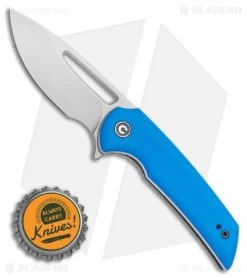 CIVIVI Ferrum Forge Odium Liner Lock Knife Blue G-10 (2.6" Stonewash) C2010C -Knife Shop CIVIVI Ferrum Forge Odium Liner Lock Knife Blue G 10 2.625in Stonewash C2010C BHQ 107077 LS Bottlecap