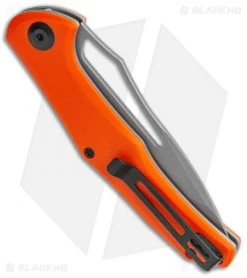 CIVIVI Fracture Drop Point Slip Joint Knife Orange G-10 (3.5" BB/SW) C2009C -Knife Shop CIVIVI Fracture SJ Orange G 10 SW DP C2009C BHQ 114172 jr side