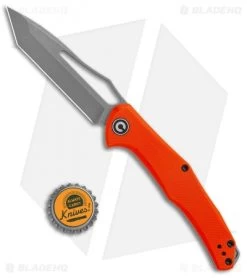 CIVIVI Fracture Tanto Slip Joint Knife Orange G-10 (3.5" BB/SW) C2008C -Knife Shop CIVIVI Fracture SJ Orange G 10 SW Tanto C2008C BHQ 114167 jr bottlecap