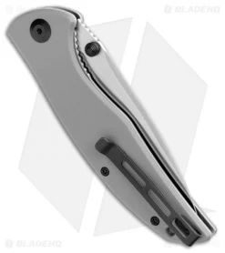 CIVIVI Governor Liner Lock Knife Gray G-10 (3.86" Satin D2) C911A -Knife Shop CIVIVI Governer LL Gray G 10 Satin C911A BHQ 103140 jr side 2