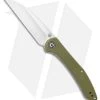 CIVIVI Hadros Liner Lock Knife Olive Micarta (3.35" Satin) C20004-3 -Knife Shop CIVIVI Hadros LL Olive Micarta Satin BHQ 134073 jr