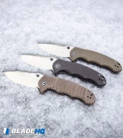 CIVIVI Hooligan Liner Lock Knife Dark Hazel Micarta (2.98" Satin D2) C913B -Knife Shop CIVIVI Hooligan Liner Lock Knife Snakeskin Micarta Satin D2 C913C BHQ 104230 kp snow web