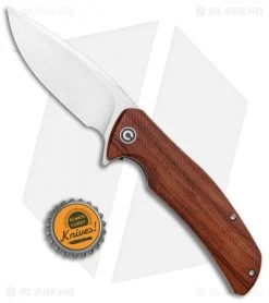 CIVIVI Incite Liner Lock Knife Cuibourtia Wood (3.7" Satin) C908D -Knife Shop CIVIVI Incite LL Black Cuibourtia Wood Satin C908D BHQ 100867 jr bottlecap