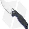 CIVIVI Isham Anthropos Flipper Knife Blue/Carbon Fiber(3.25" Satin) C903B -Knife Shop CIVIVI Isham Anthropos Flipper Blue CF Satin C903 BHQ 95960 jr