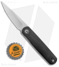 CIVIVI Lundquist Lumi Liner Lock Knife Black G-10 (2.6" Stonewash) -Knife Shop CIVIVI Lundquist Lumi LL Black G 10 SW C20024 3 BHQ 134295 jr bottlecap