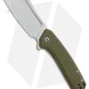 CIVIVI Mini Bullmastiff Liner Lock Knife OD Green G-10 (3" Stonewash) -Knife Shop CIVIVI Mini Bullmastiff Liner Lock Knife OD Green G 10 3in SW C2004B BHQ 112156 LS