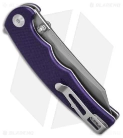 CIVIVI P87 Folder Liner Lock Knife Purple G-10 (2.9" Bead Blast) C21043-2 -Knife Shop CIVIVI P87 Folder LLK Purple G10 2in BB BHQ 151778 td side