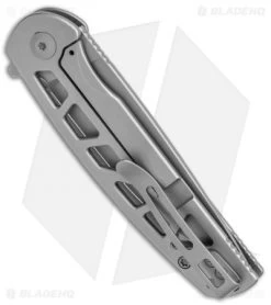 CIVIVI Perf Skeletonized Frame Lock Knife Stainless Steel (3.1" SW) -Knife Shop CIVIVI Perf Skeletonized FL SS SW BHQ 120916 jr side
