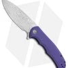 CIVIVI Praxis Flipper Liner Lock Knife Purple G-10 (3.75" Damascus) -Knife Shop CIVIVI Praxis Flipper Liner Lock Knife Purple G 10 3.75 Damascus C803DS 2 BHQ 112173 LS