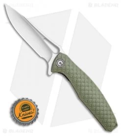 CIVIVI Wyvern Folding Flipper Knife OD Green FRN (3.5" Satin) C902A -Knife Shop CIVIVI Wyvern Folding Flipper Knife OD Green FRN 3.5 Satin C902A BHQ 93884 LS Bottlecap