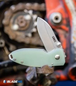 CRKT Burnley Squid Frame Lock Knife Natural G-10 (2.25" SW D2) -Knife Shop CRKT Burnley Squid Frame Lock Knife Natural G 10 Stonewash D2 BHQ 107739 kp moto peg web