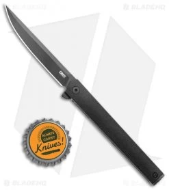 CRKT CEO Flipper Liner Lock Knife Black GRN (3.25" Black) 9 CRKT CEO Flipper Liner Lock Knife Black GRN (3.25" Black) -Knife Shop CRKT CEO Black Glass Reinforced Nylon LL Black BHQ 138962 jr bottlecap